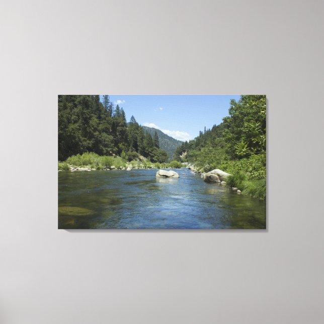Heart of the Feather River Triptych Wall Art (Front)