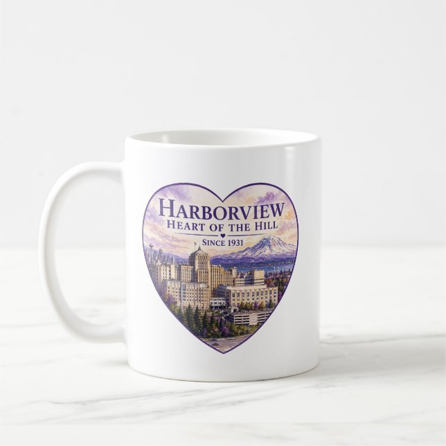 Heart of the Hill 95 Years Mug (Left)