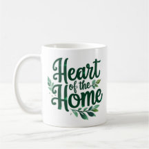 Heart of the Home | Personalised Name Mug