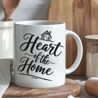 Heart of the Home | Personalised Name Mug
