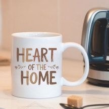 Heart of the Home | Personalised Name Mug