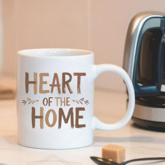 Heart of the Home | Personalised Name Mug