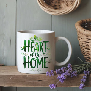 Heart of the Home Personalised Name Mug