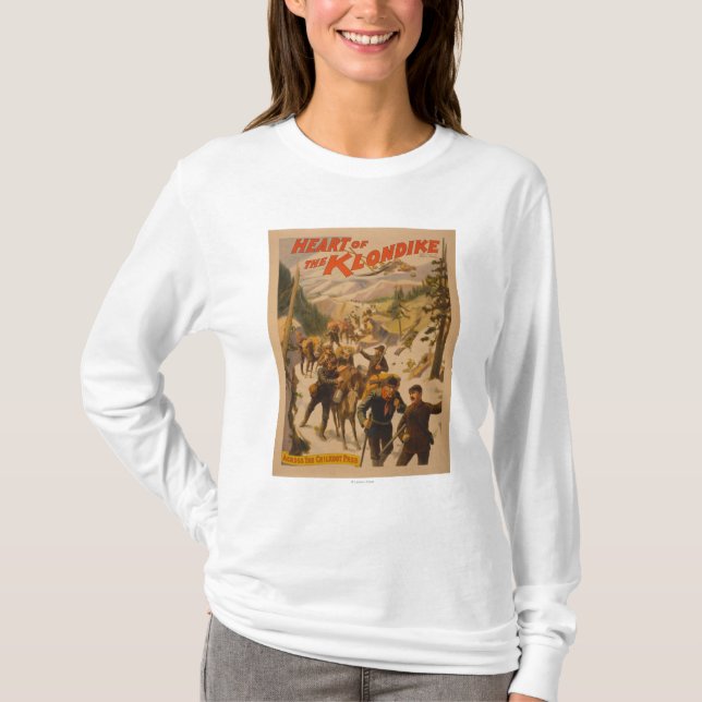 Heart of the Klondike - Across Chilkoot Pass T-Shirt (Front)