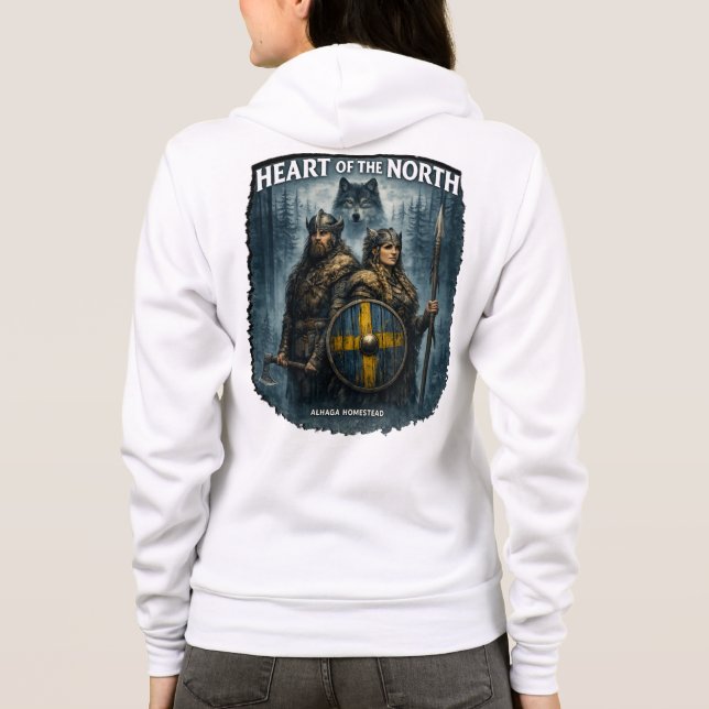  Heart of the North Hoodie (Back)