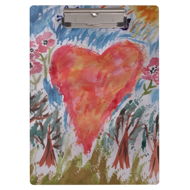 Heart of the Planet Clipboard (Front)