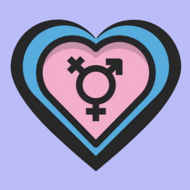 Heart of Trans Pride Sticker (Creator Uploaded)