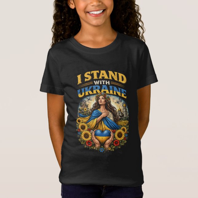 Heart of Ukraine T-Shirt (Front)