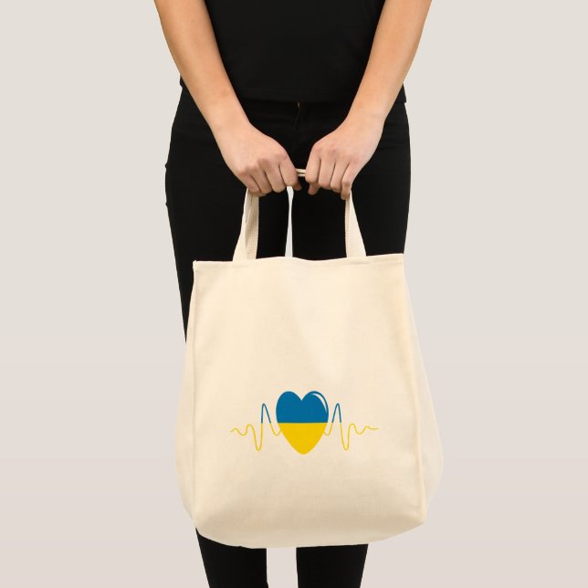 Heart of Ukraine Tote Bag (Front (Product))
