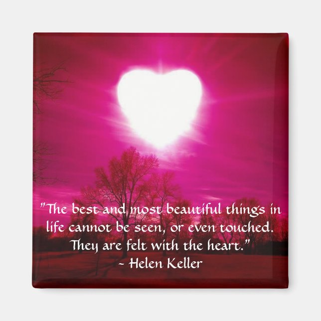 Heart on Fire - Magnet (Front)