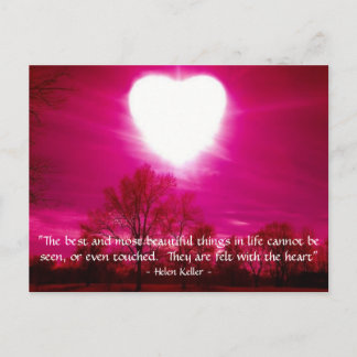 Heart on Fire - Postcard