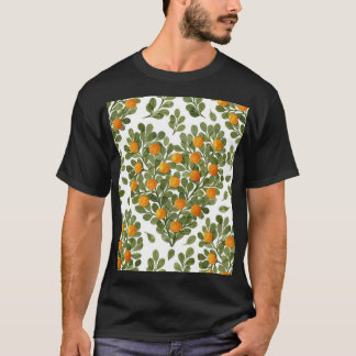 Heart Oranges: Green Branches Love. T-Shirt