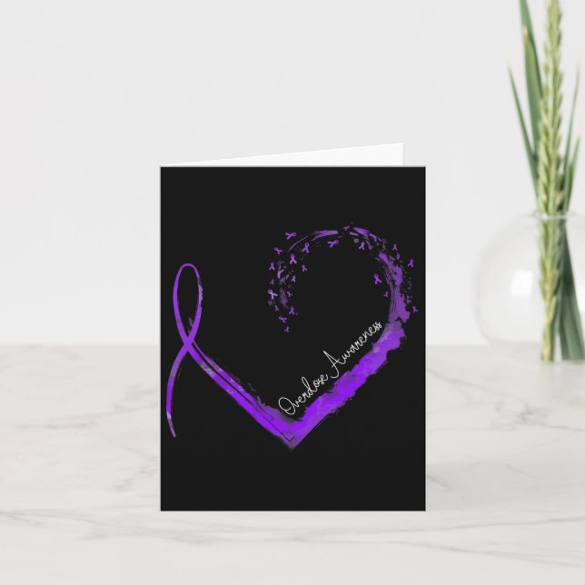 Heart Overdose Awareness  Card (Front)
