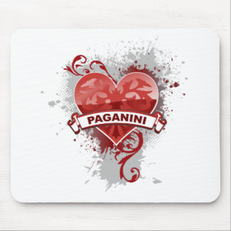 Heart Paganini Mouse Pad