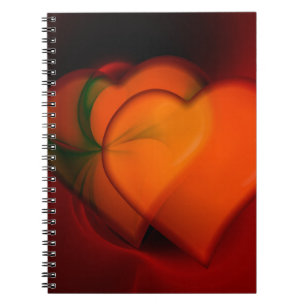 Heart Painting Notebook