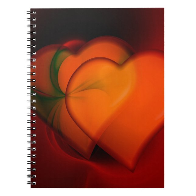 Heart Painting Notebook (Front)