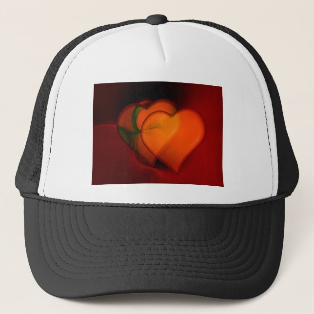 Heart Painting Trucker Hat (Front)
