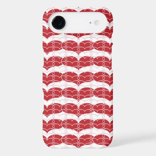 Heart pattern 2 Case-Mate iPhone case (Back)