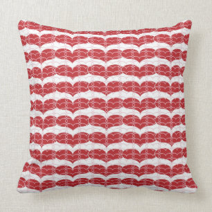 Heart pattern 2 cushion