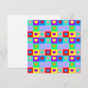 Heart Pattern Card