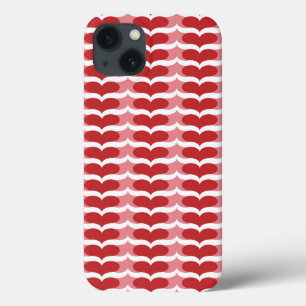 Heart pattern iPhone 13 case