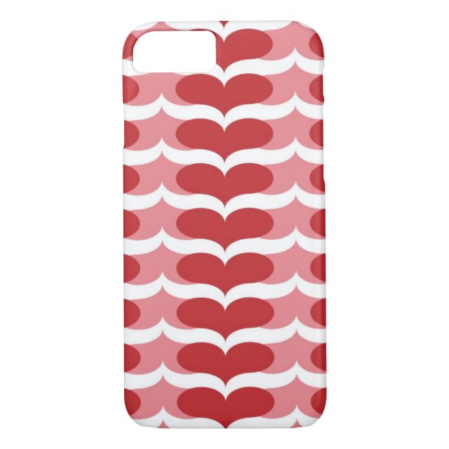 Heart pattern Case-Mate iPhone case (Back)