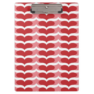 Heart pattern clipboard