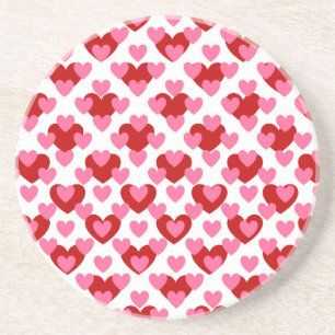Heart Pattern Coaster