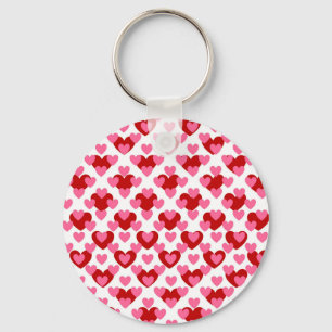 Heart Pattern Key Ring
