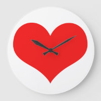 Heart Pattern Red White Cute Valentine's Day Gift