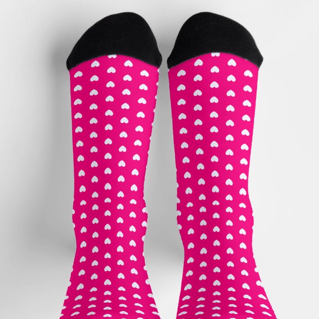 Heart Pattern Socks (Top)