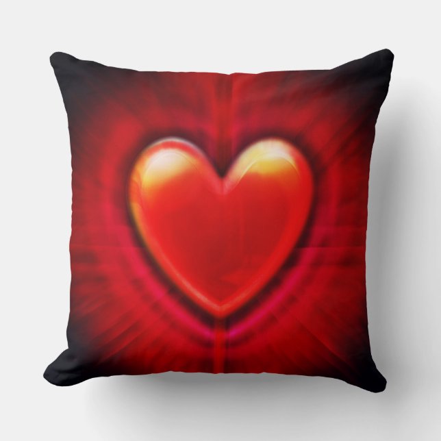 Heart pattern trendy Valentine's Cushion (Front)