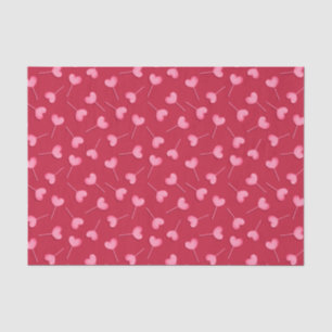 Heart Pattern Valentines Tissue Paper