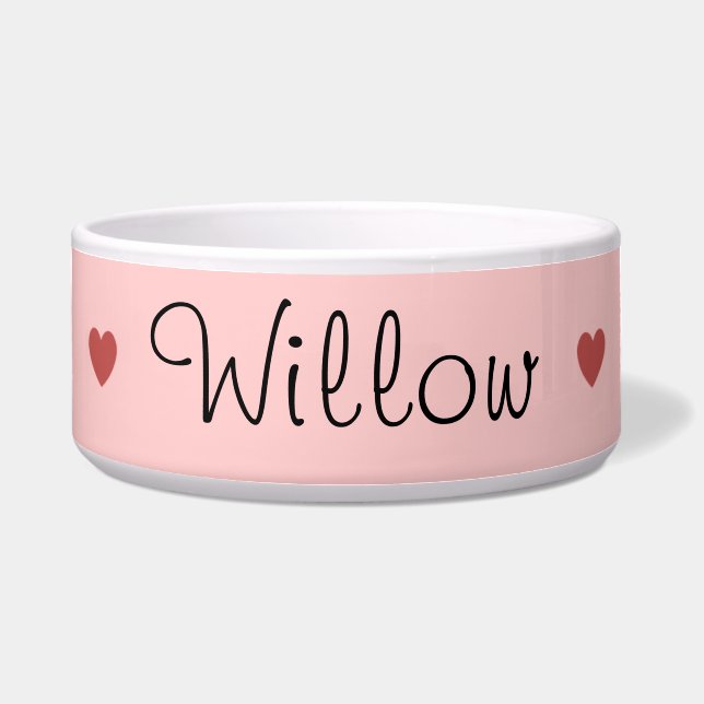 Heart Pet Bowl (Front)