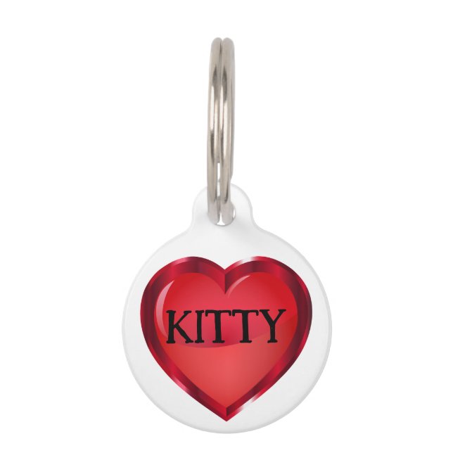 Heart Pet Tag (Front)