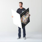 Heart Photo Collage Jumbo Personalised Birthday