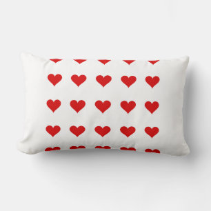 Heart pillow, Valentine's Day gif, for everyone Lumbar Cushion