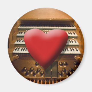 Heart pipe organs magnet
