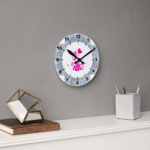 Heart plant clock