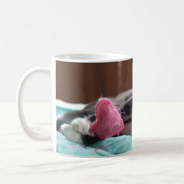 Heart pose coffee mug (Left)