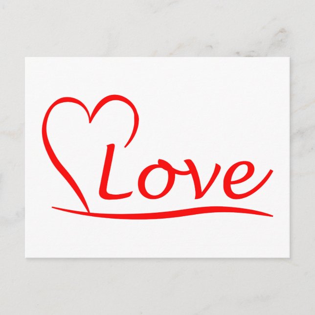 heart postcard (Front)