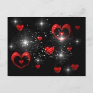 heart postcard