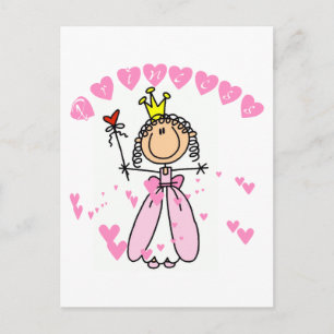 Heart Princess Tshirts and Gifts Postcard