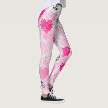 Heart Print Leggings