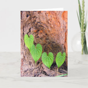 Heart Quartet Holiday Card