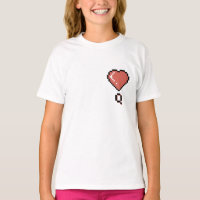 Heart queen black outline