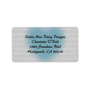 Heart; Quote Labels