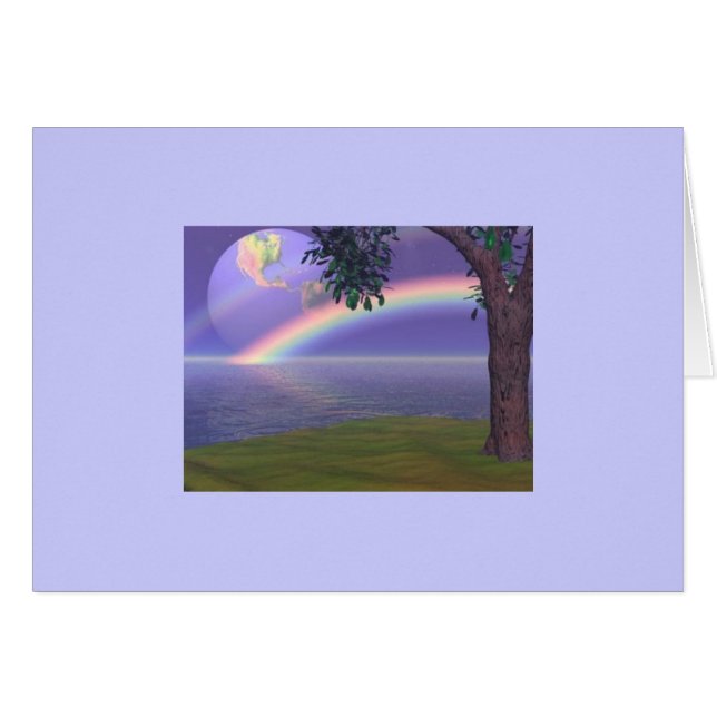 HEART RAINBOW TREE (Front Horizontal)