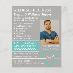 Heart Rate Monitor, General Practitioner, Nurse Flyer