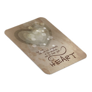 Heart Religious Encouragement, Grunge Magnet